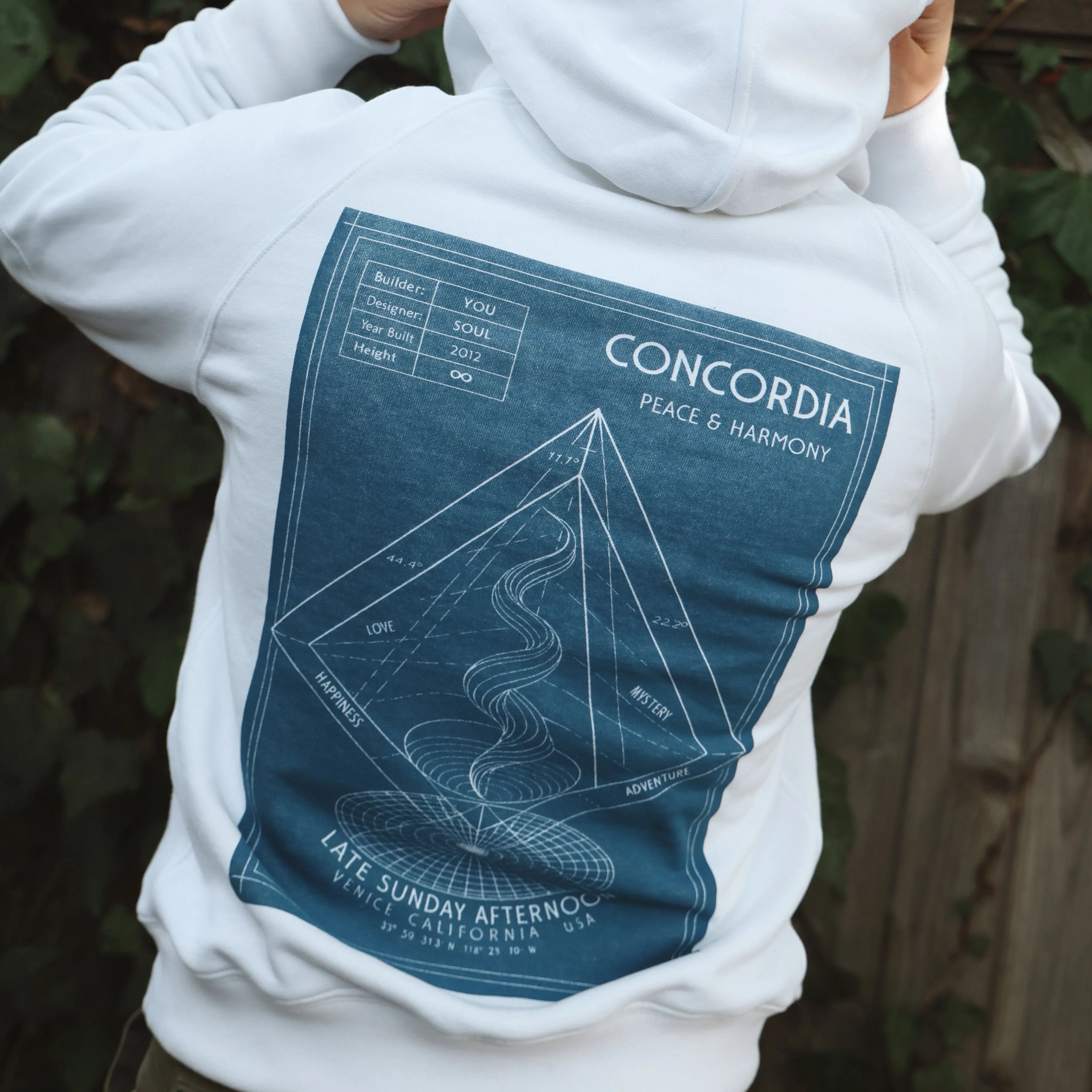 Apollo Hoodie | Concordia Print Late Sunday Afternoon