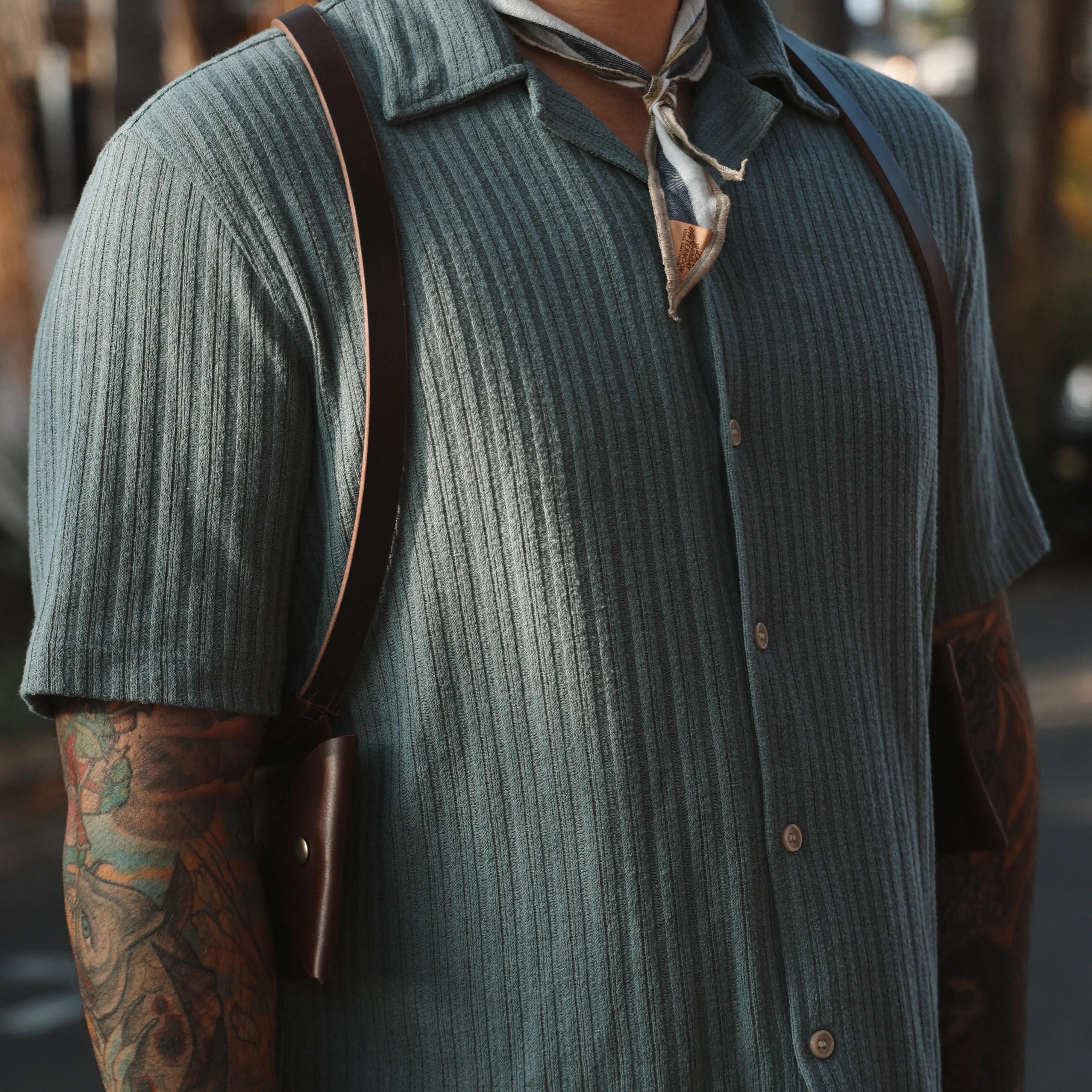 Leather Holster Large Pocket The Local Branch