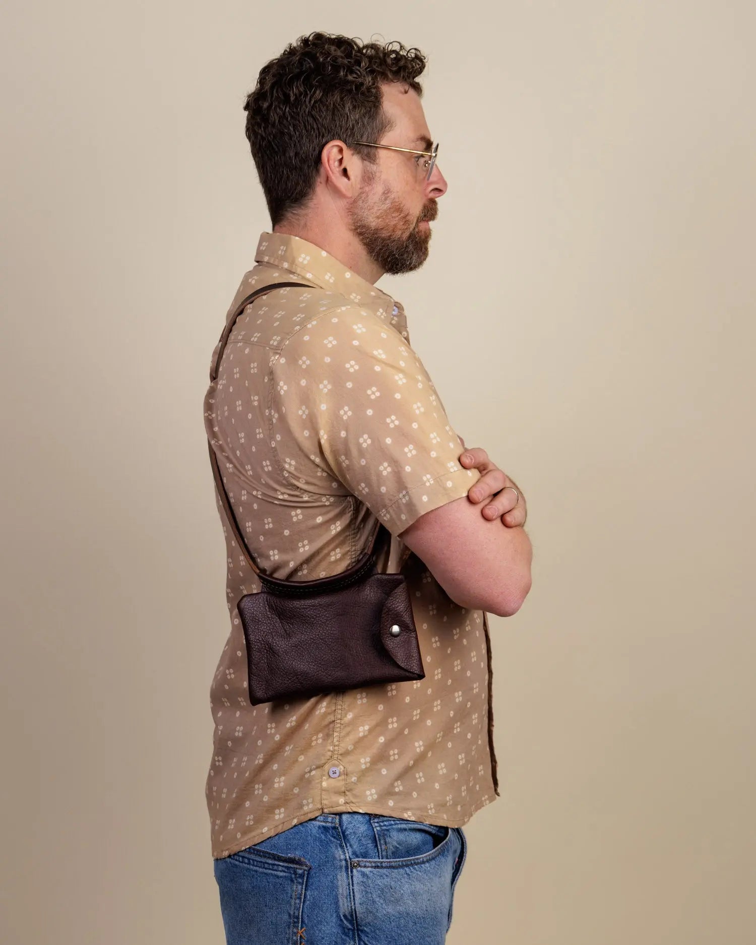 Leather Holster Large Pocket The Local Branch