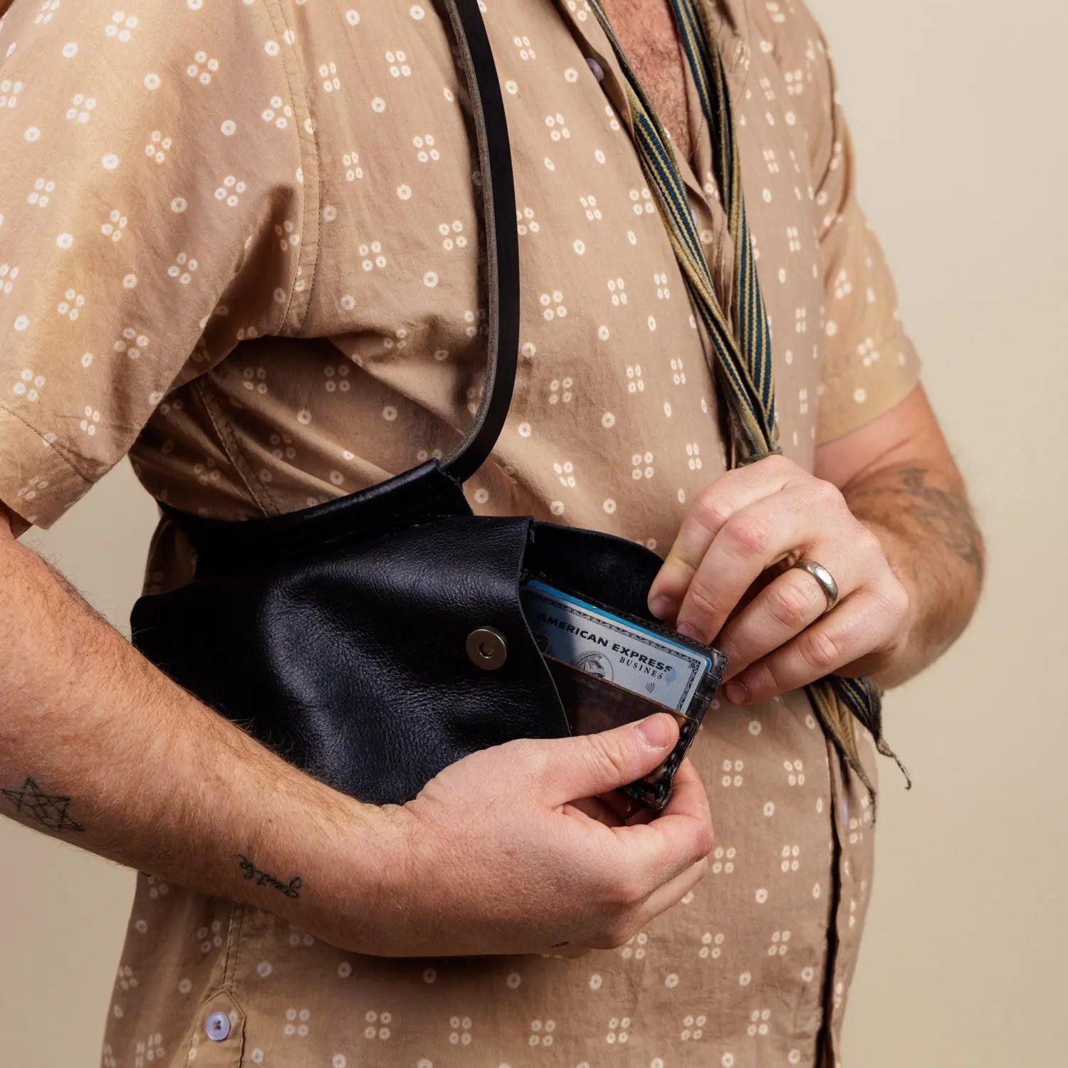 Leather Holster Large Pocket The Local Branch