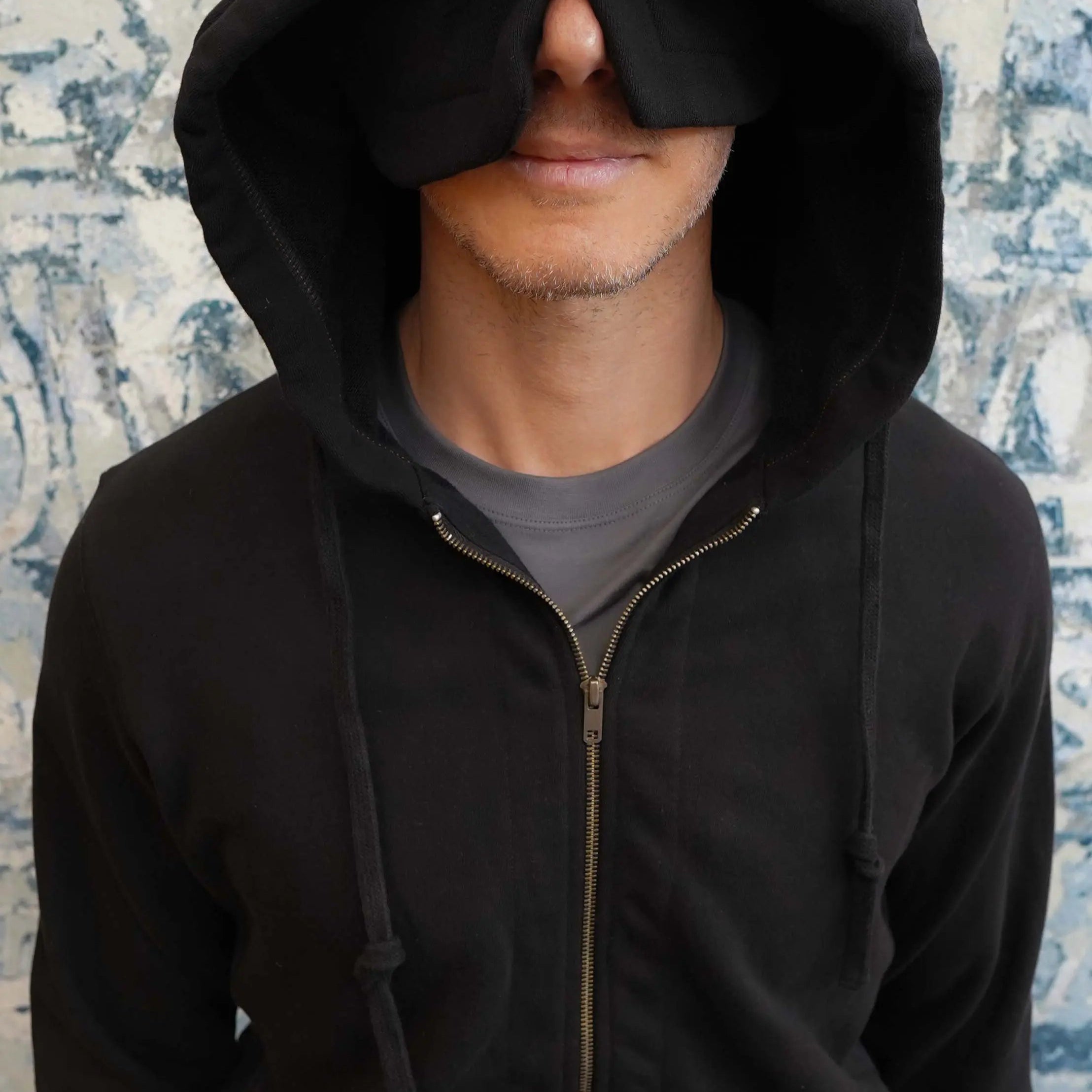 Apollo Zipper Hoodie | The Original Built-In Eye Mask Travel Hoodie Late Sunday Afternoon