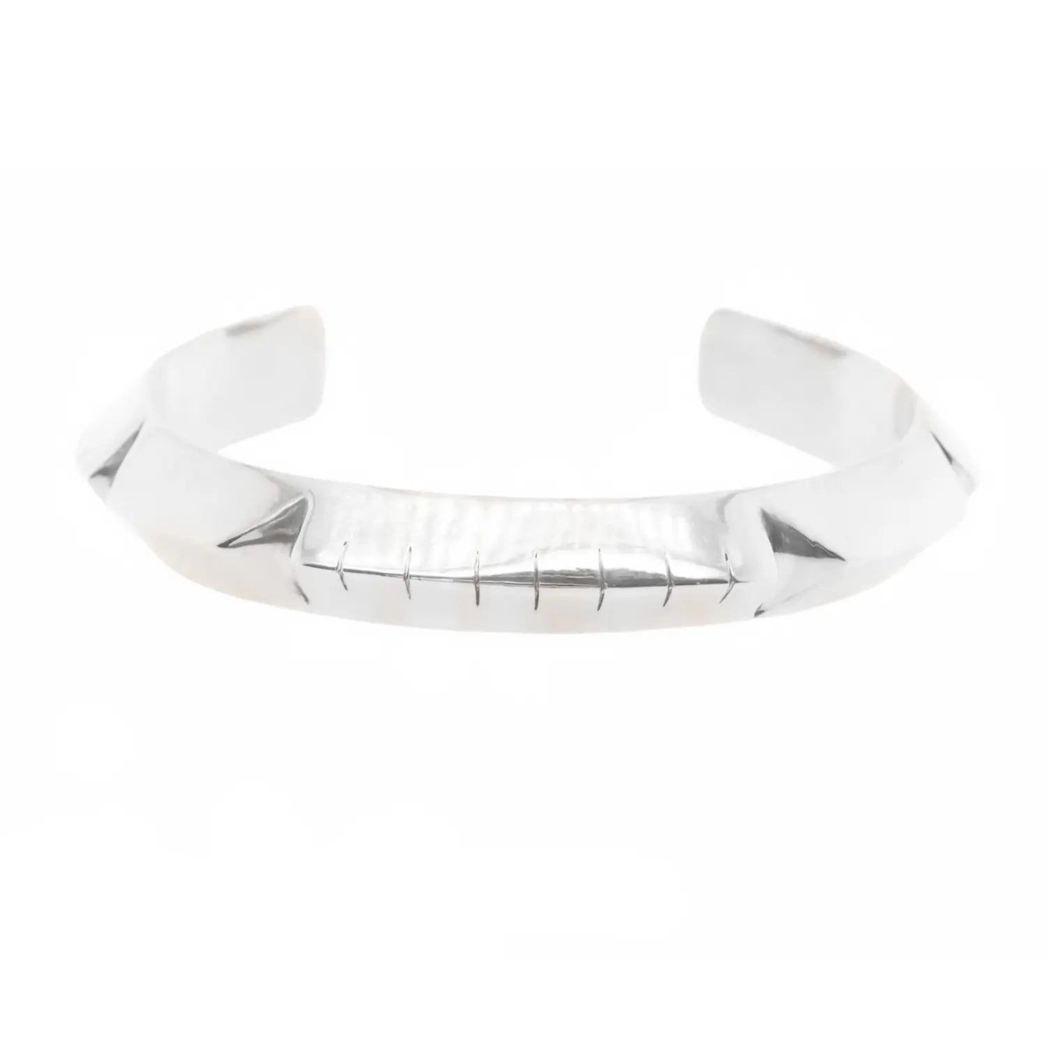 Grande Silver Helena Cuff Bracelet Young in the Mountains