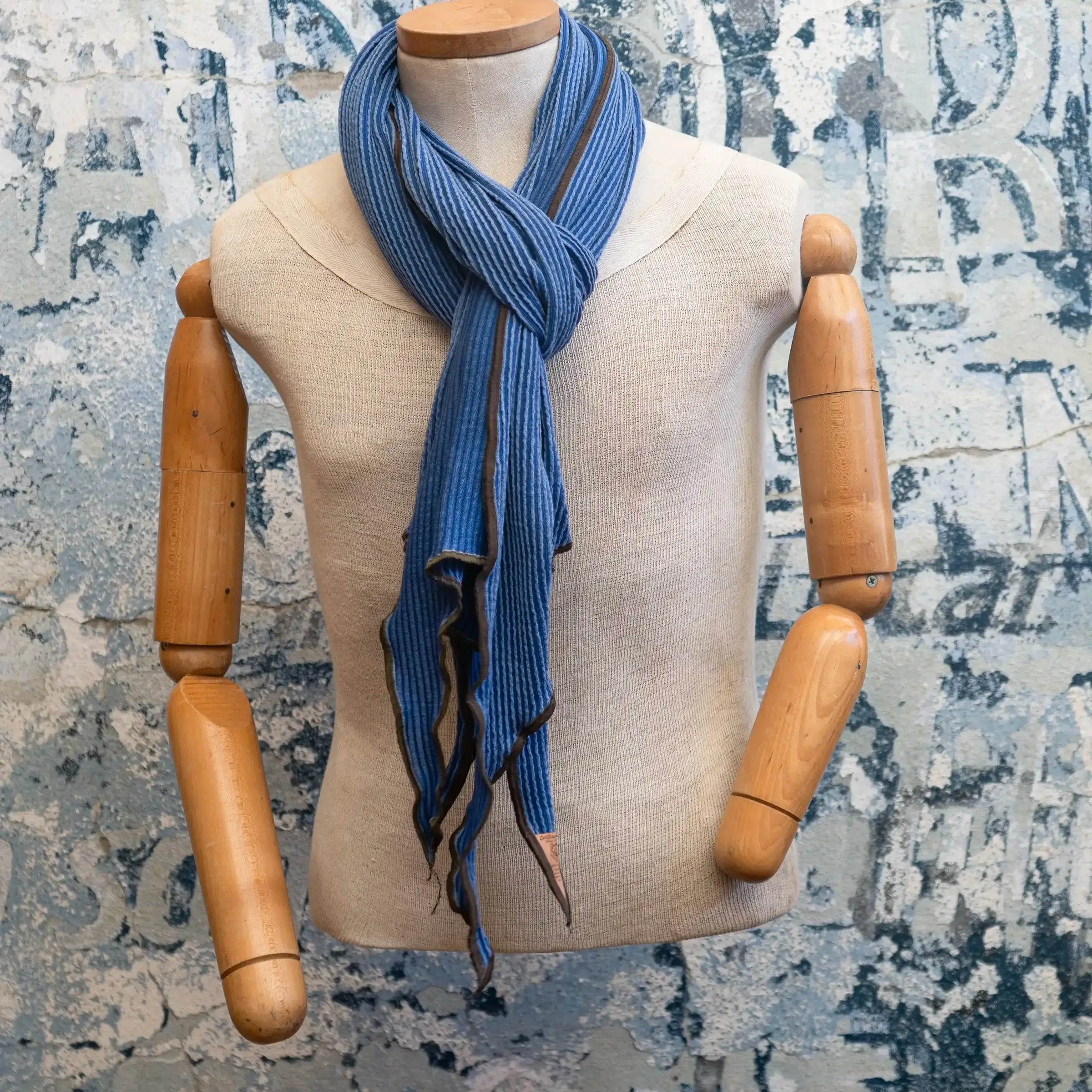 Blue DNA Scarf Late Sunday Afternoon Magazine & Factory