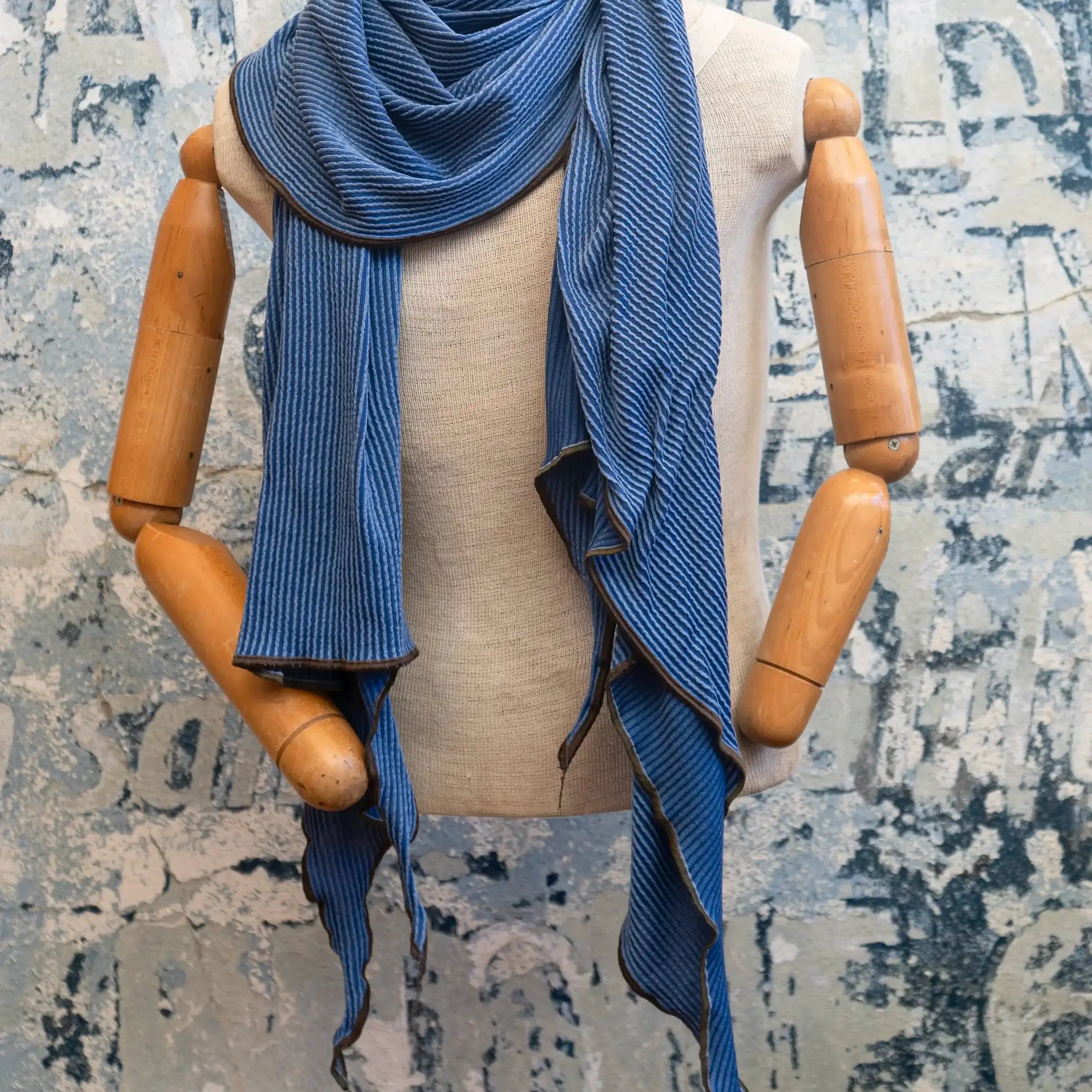 Blue DNA Scarf Late Sunday Afternoon Magazine & Factory
