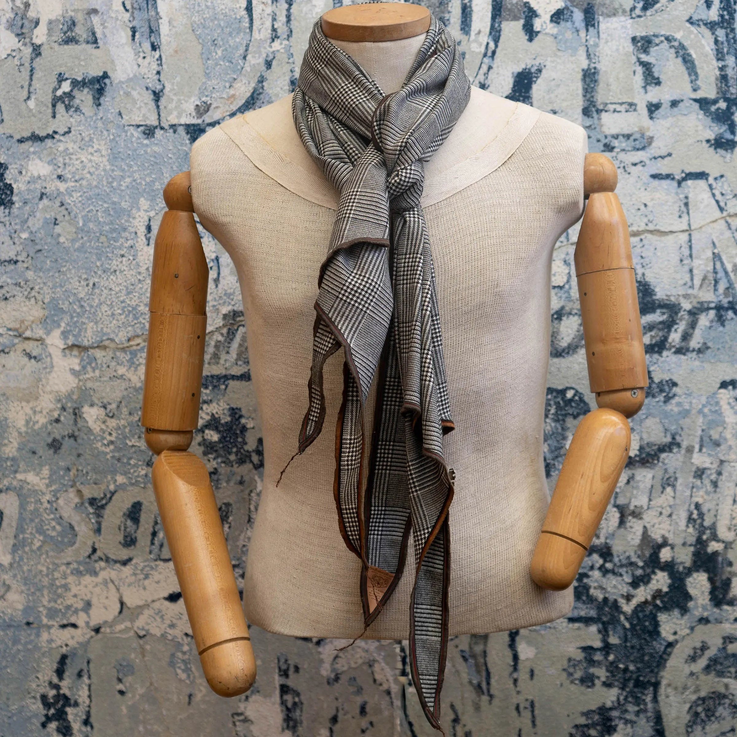 Checkmate Houndstooth Scarf Late Sunday Afternoon Magazine & Factory