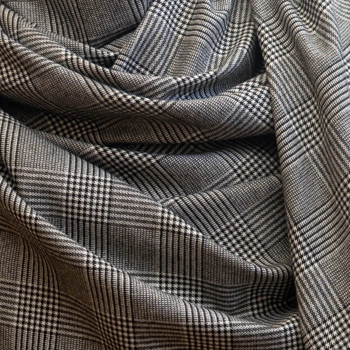 Checkmate Houndstooth Scarf Late Sunday Afternoon Magazine & Factory