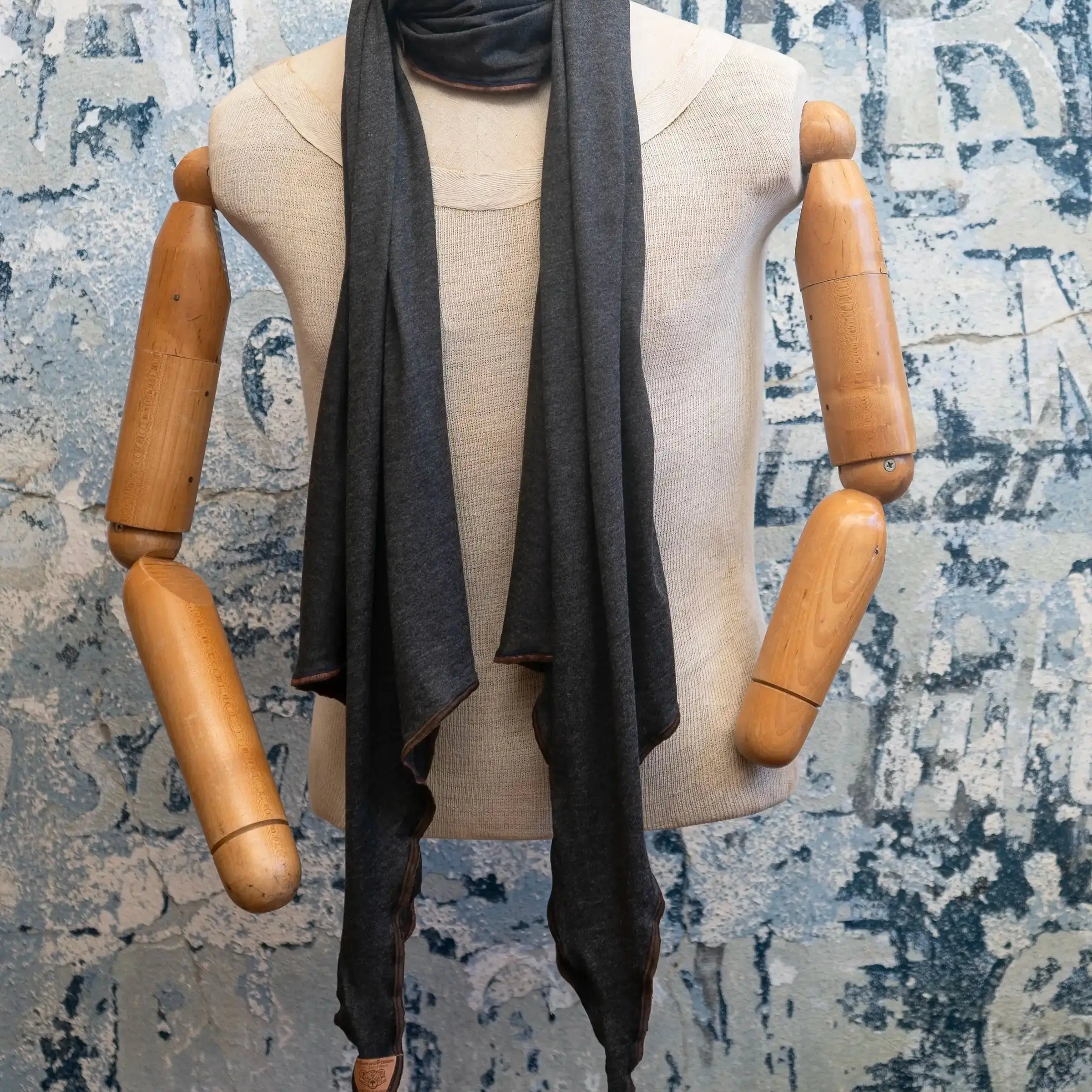 Smokey Grey Snuggle Scarf Late Sunday Afternoon Magazine & Factory