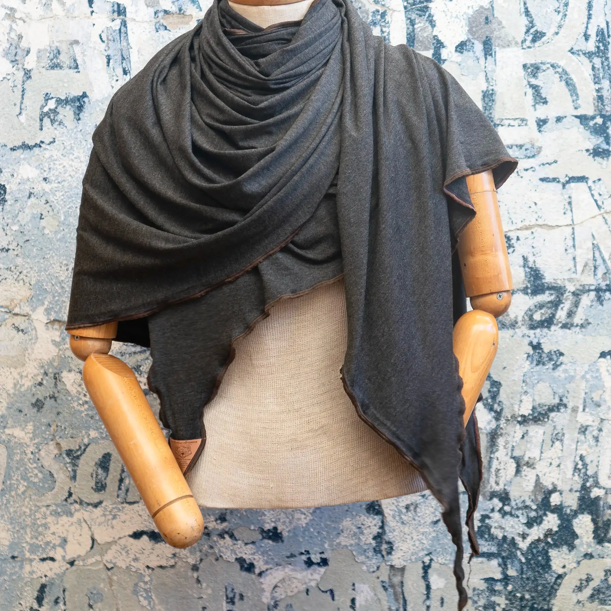 Smokey Grey Snuggle Scarf Late Sunday Afternoon Magazine & Factory