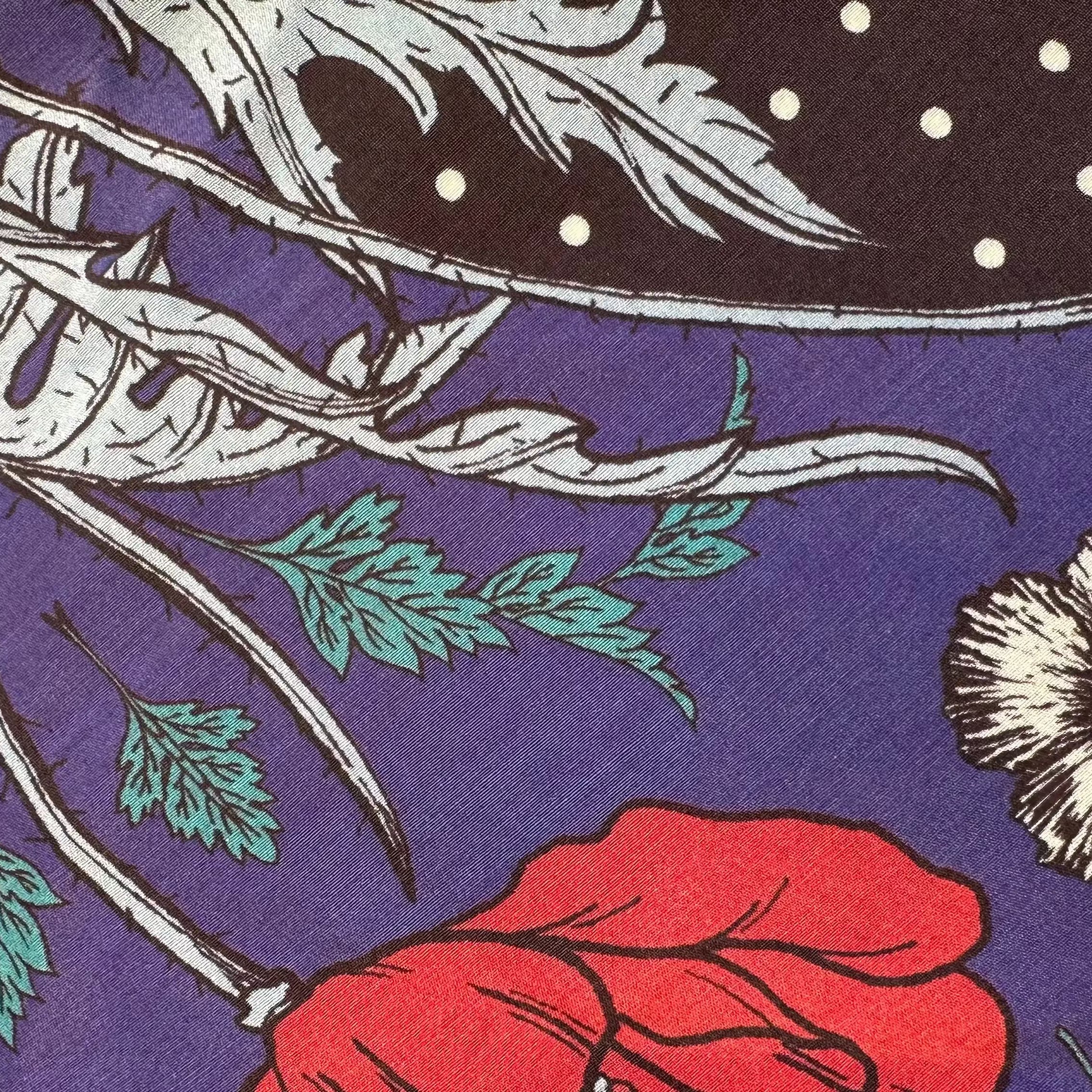 California Poppy Kerchief Late Sunday Afternoon