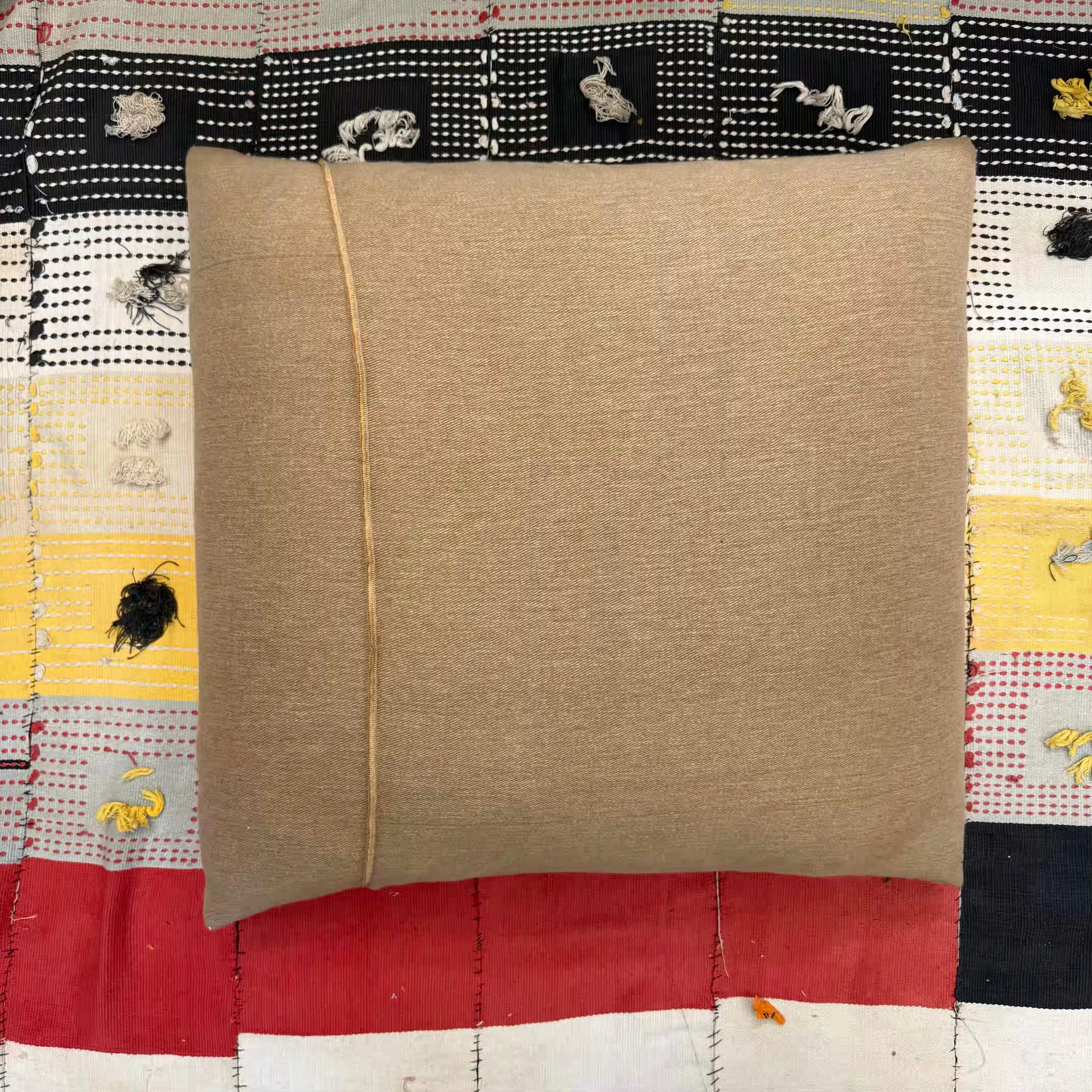 Japanese Denim Pillow Late Sunday Afternoon