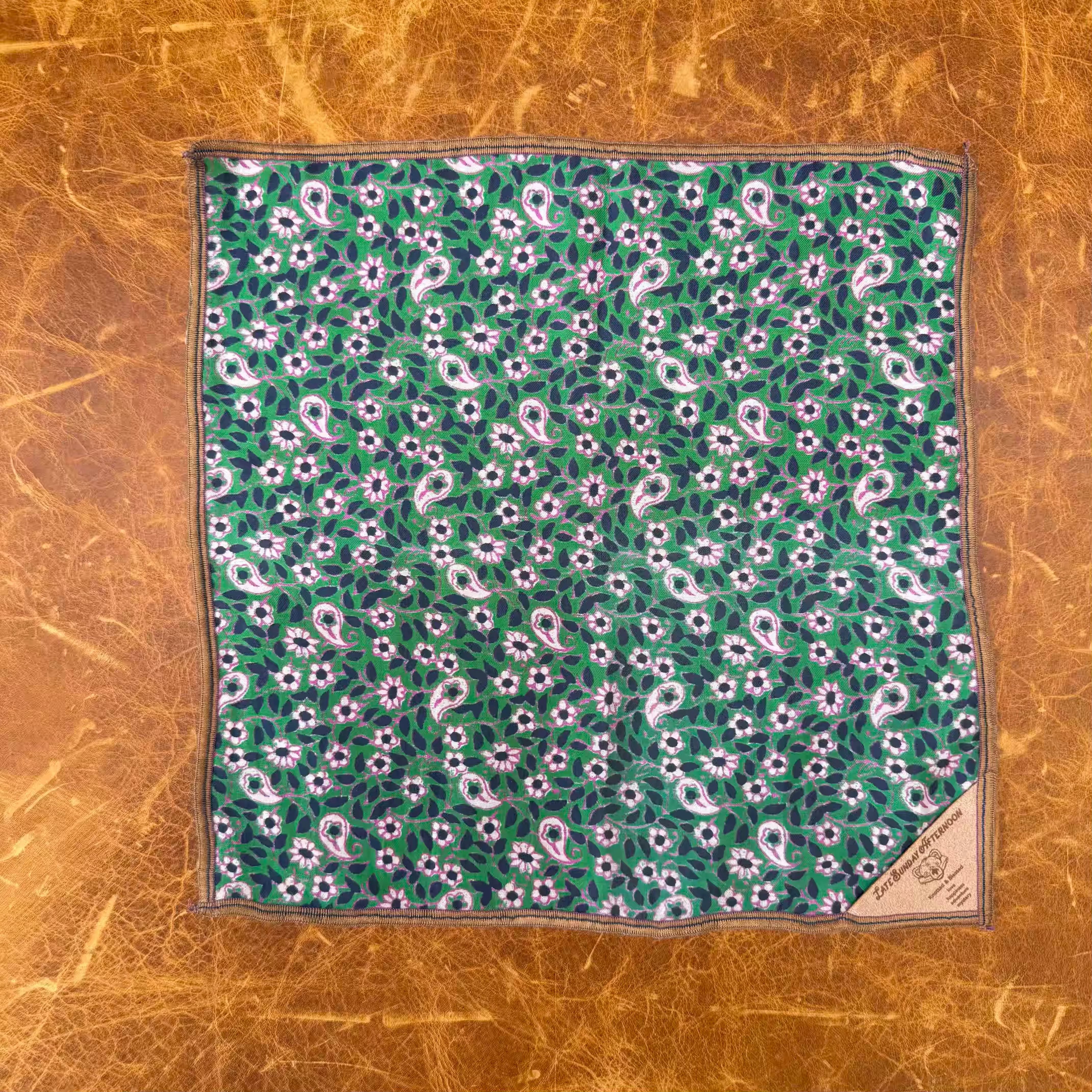 Springtime Joy Pocket Square Late Sunday Afternoon Magazine & Factory