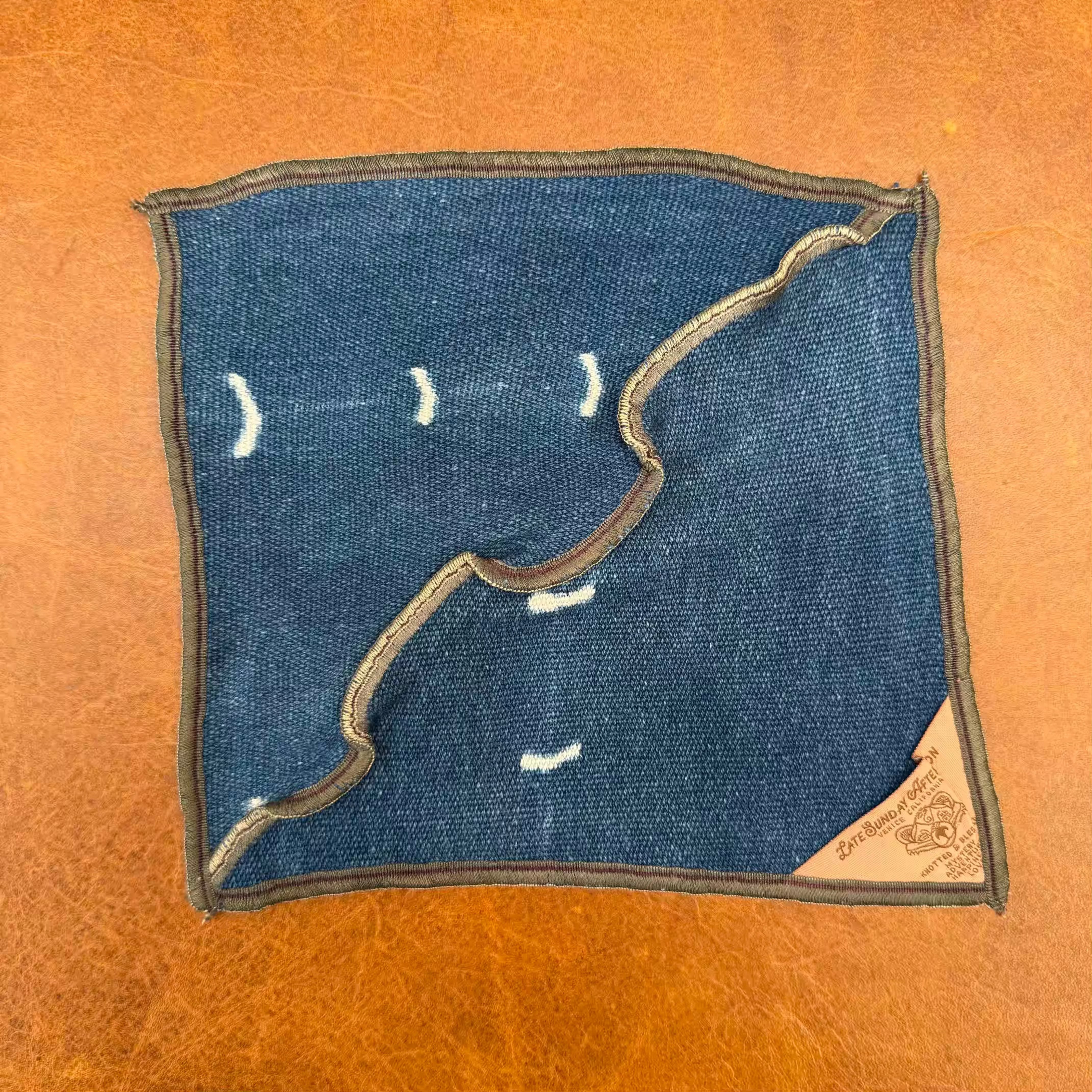 Bully Pocket Square Late Sunday Afternoon