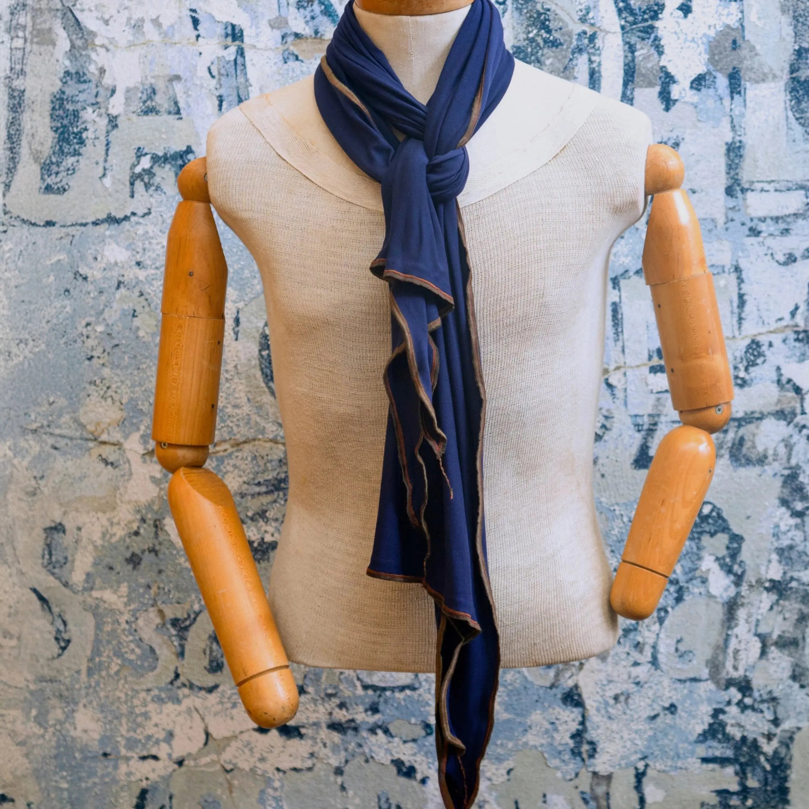 Navy Snuggles Scarf Late Sunday Afternoon Magazine & Factory