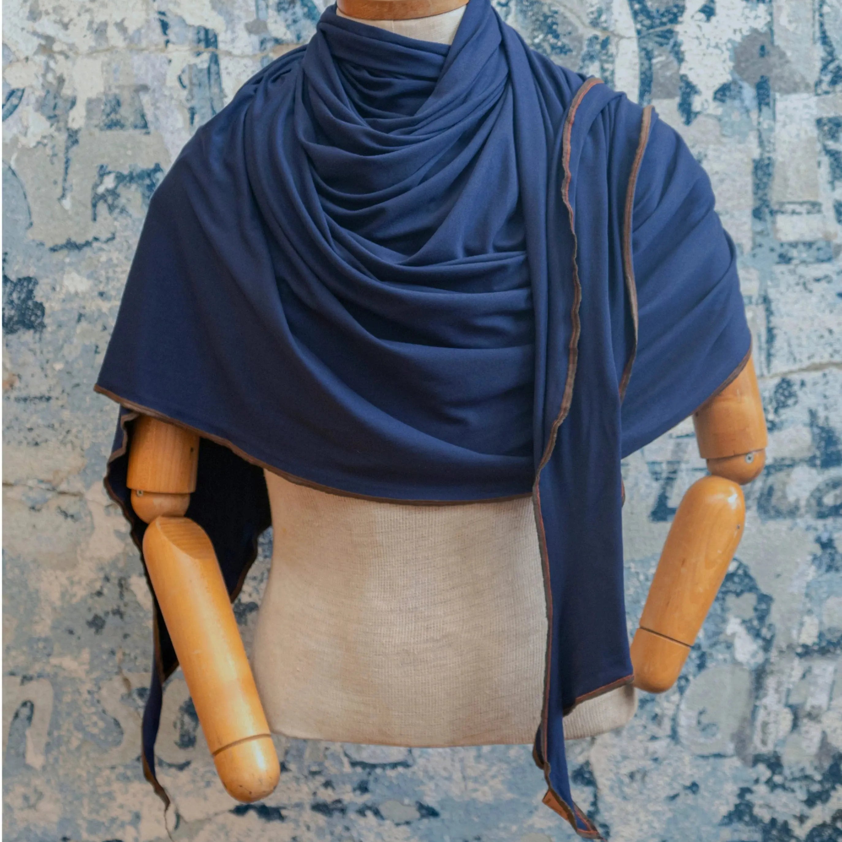 Navy Snuggles Scarf Late Sunday Afternoon Magazine & Factory