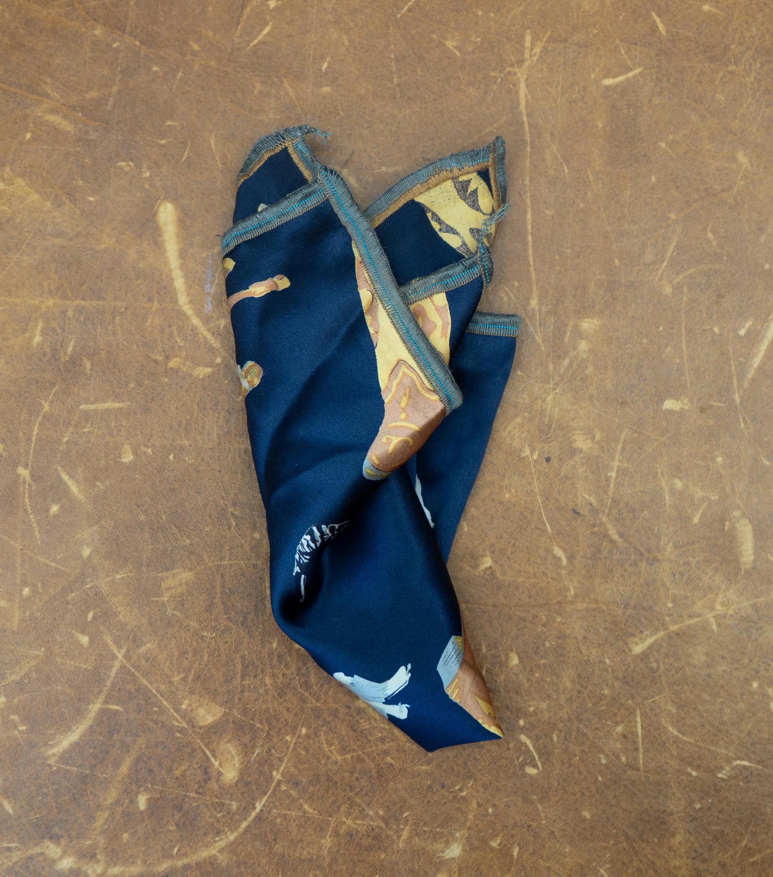 Western Stuff Pocket Square Late Sunday Afternoon