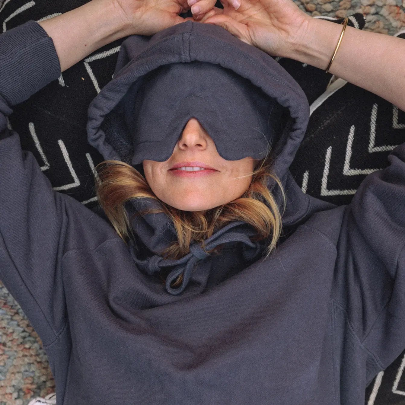 Apollo Hoodie | The Original Built-In Eye Mask Travel Hoodie Late Sunday Afternoon