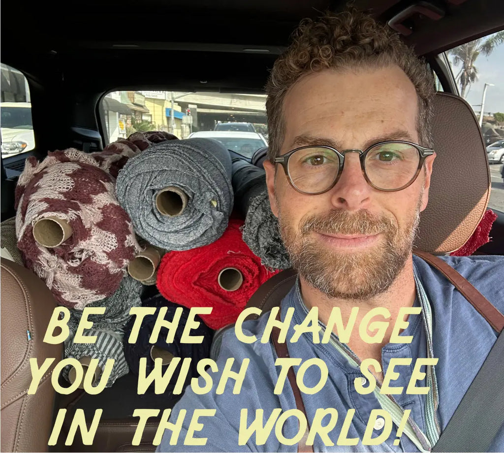 BE-THE-CHANGE-YOU-WISH-TO-SEE-THE-WORLD Late Sunday Afternoon