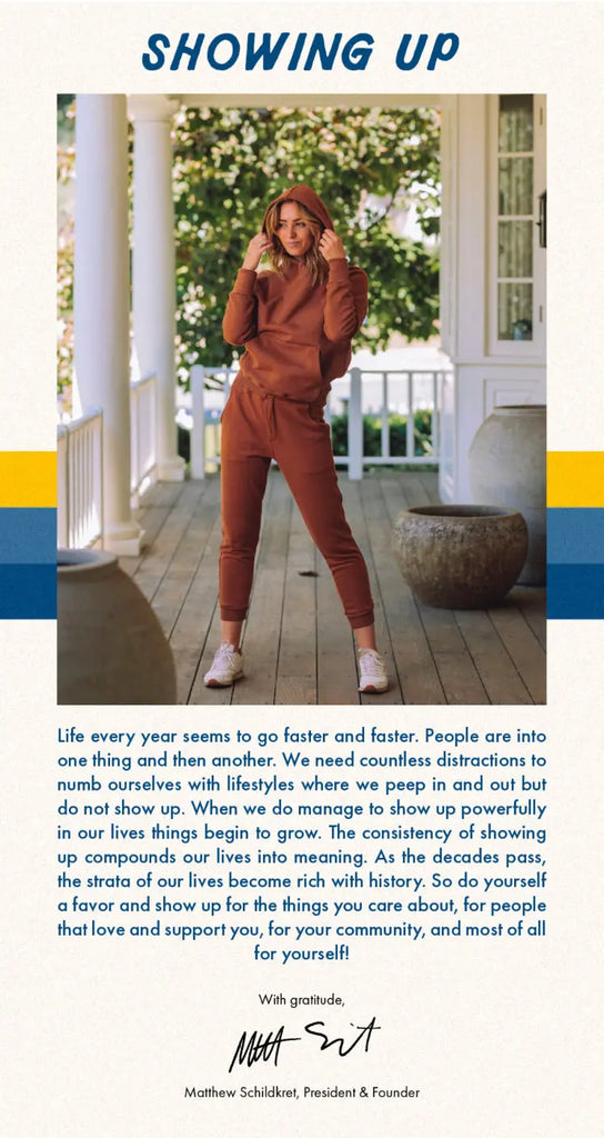 SHOWING-UP Late Sunday Afternoon