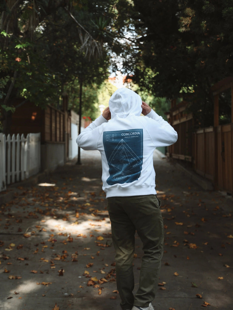 Apollo Hoodie | Concordia Print Late Sunday Afternoon