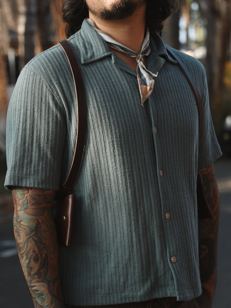 Leather Holster Large Pocket The Local Branch