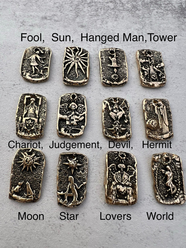Tarot charms Sunhawk Studio