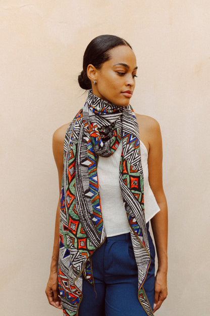 Kora Silk Scarf