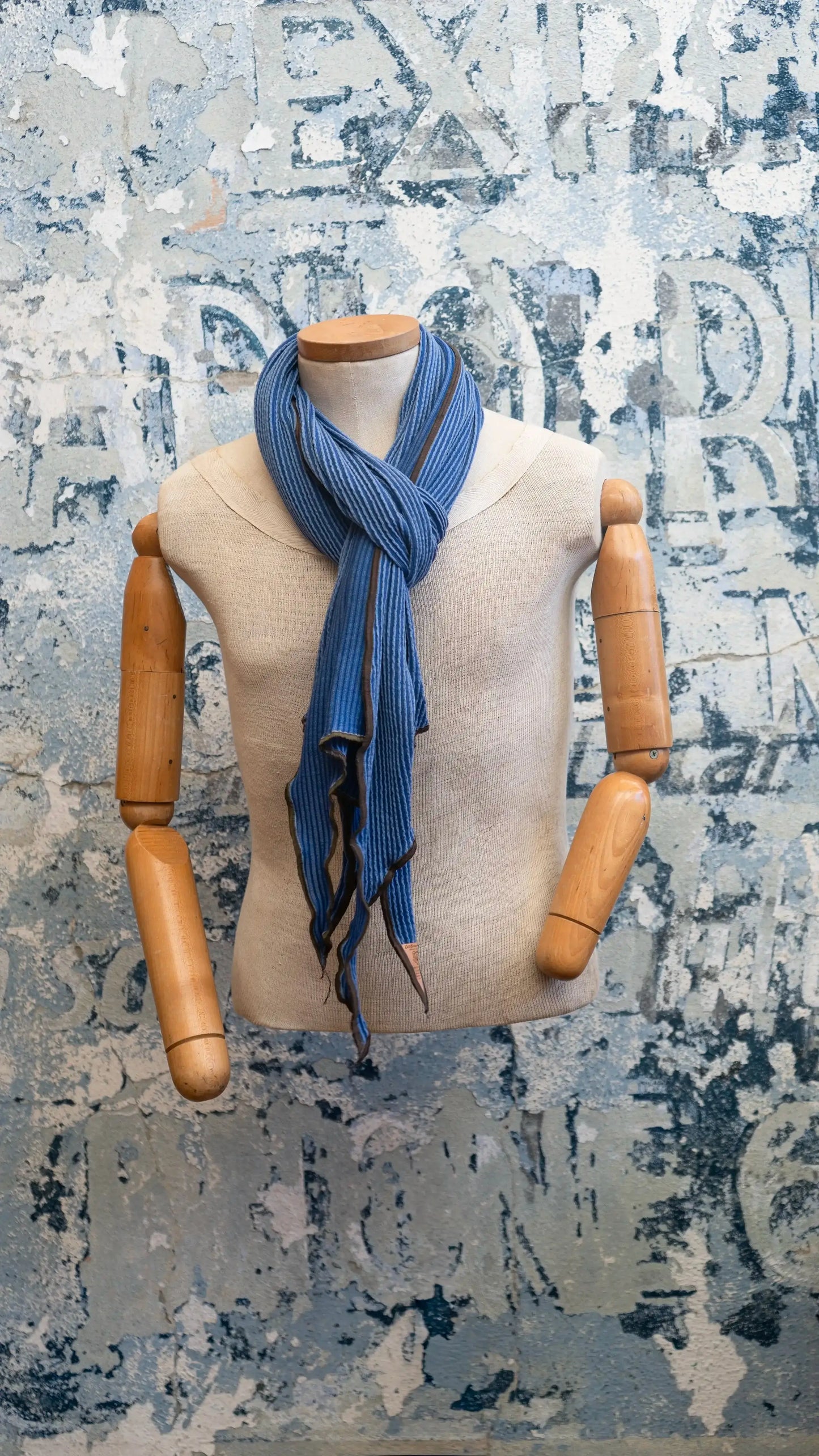 Blue DNA Scarf Late Sunday Afternoon Magazine & Factory