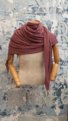Burgundy DNA Scarf Late Sunday Afternoon Magazine & Factory