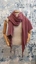 Burgundy DNA Scarf Late Sunday Afternoon Magazine & Factory