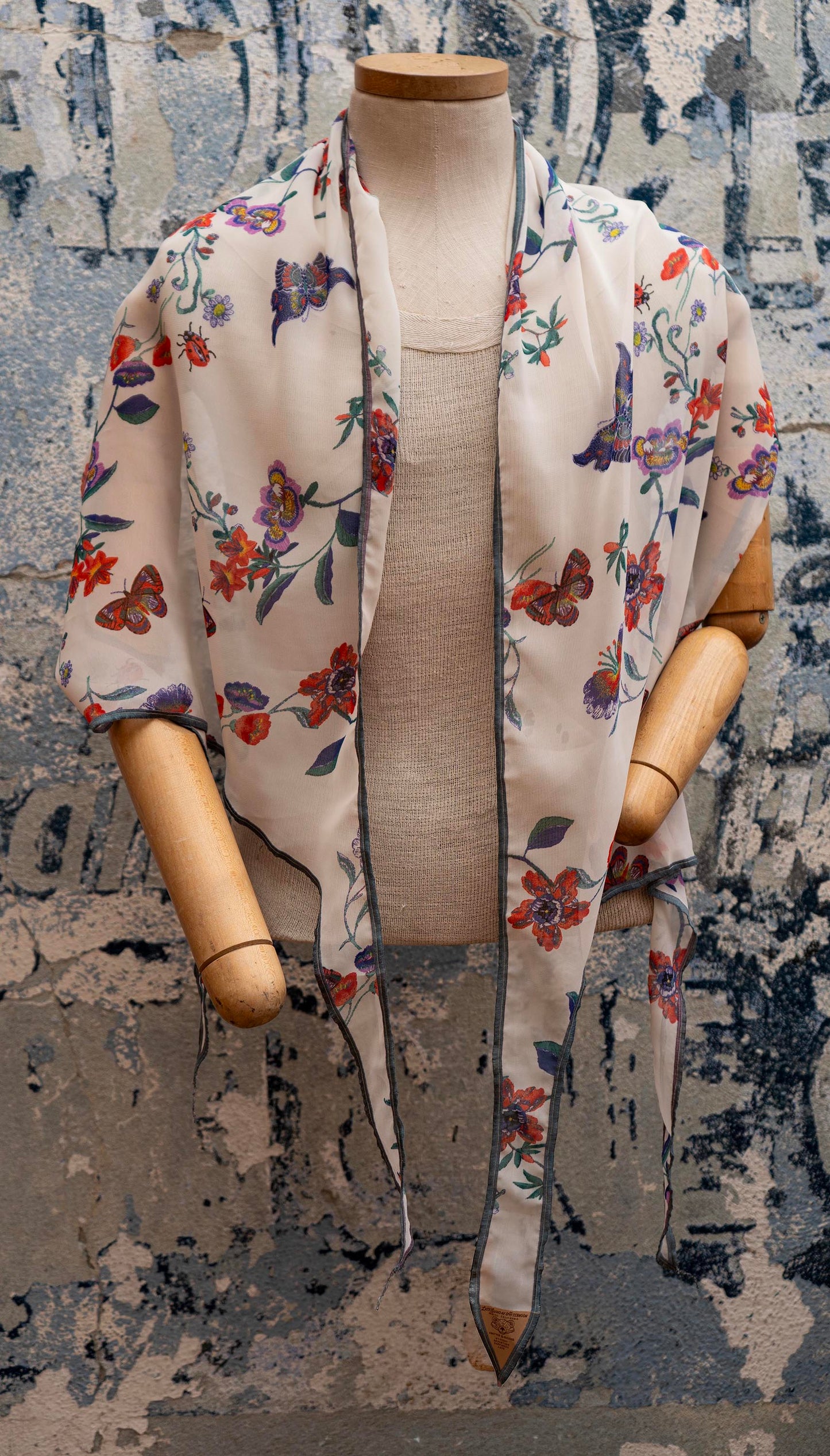 Chagall's Mariposas Scarf