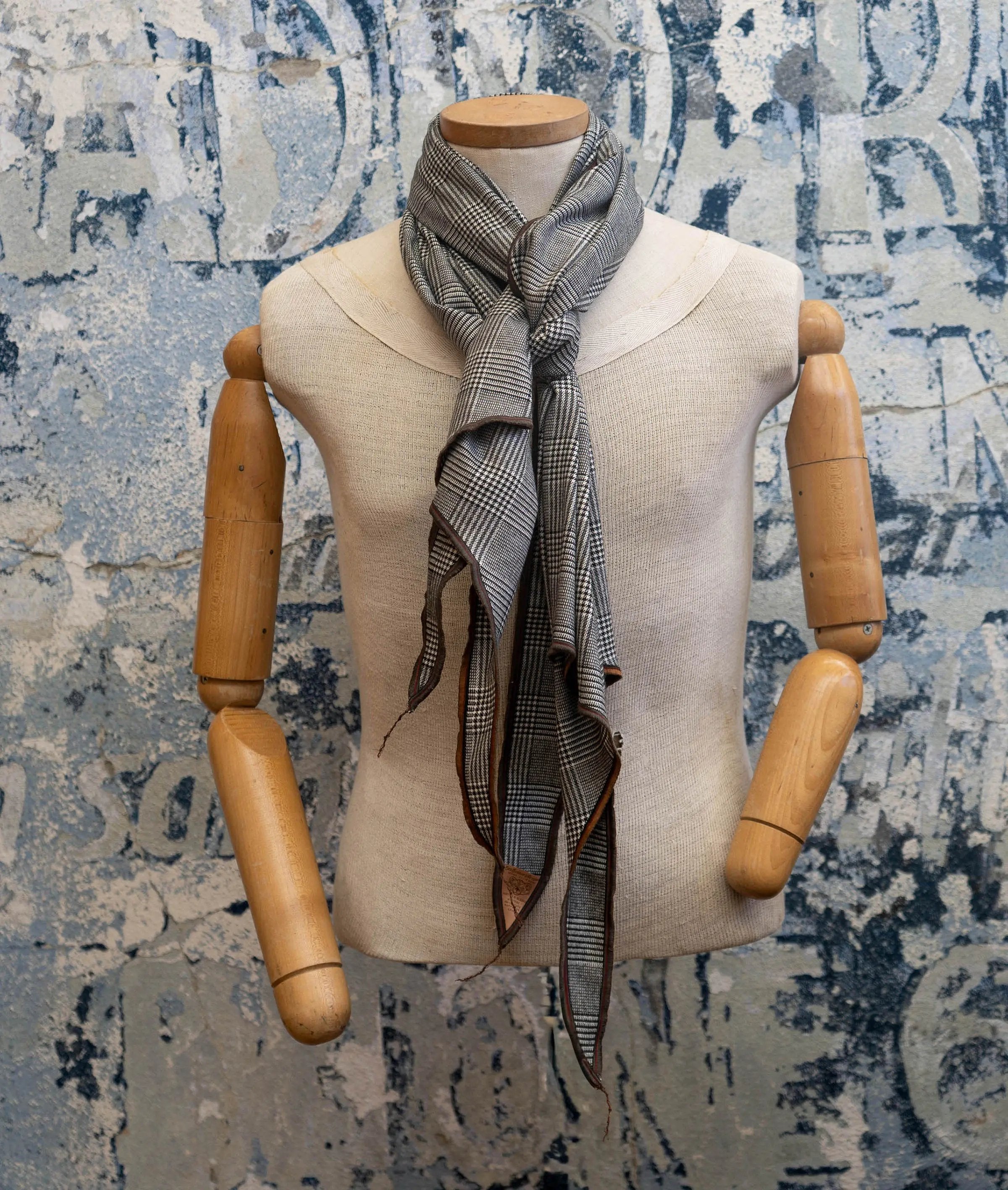 Checkmate Houndstooth Scarf Late Sunday Afternoon Magazine & Factory