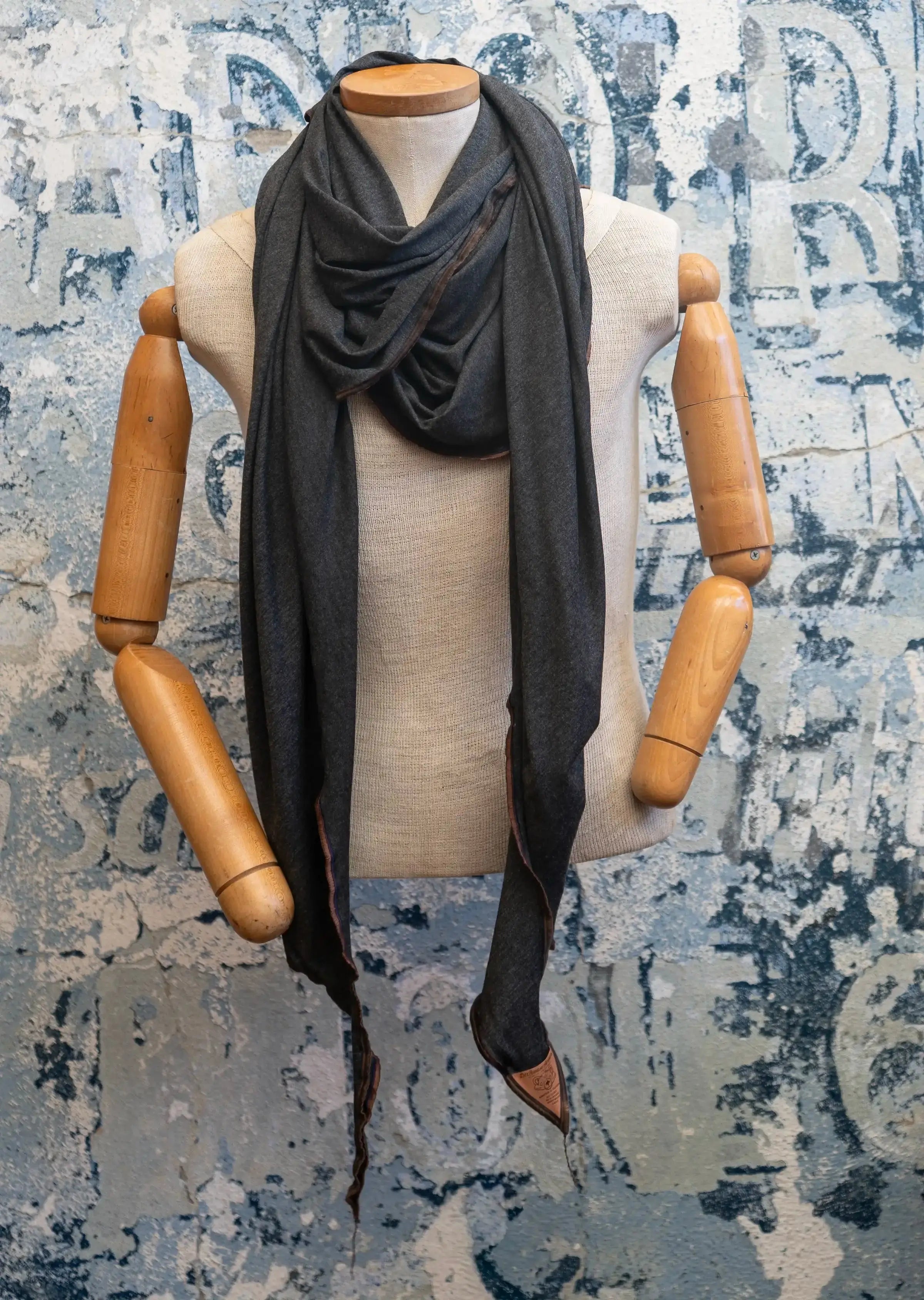 Smokey Grey Snuggle Scarf Late Sunday Afternoon Magazine & Factory