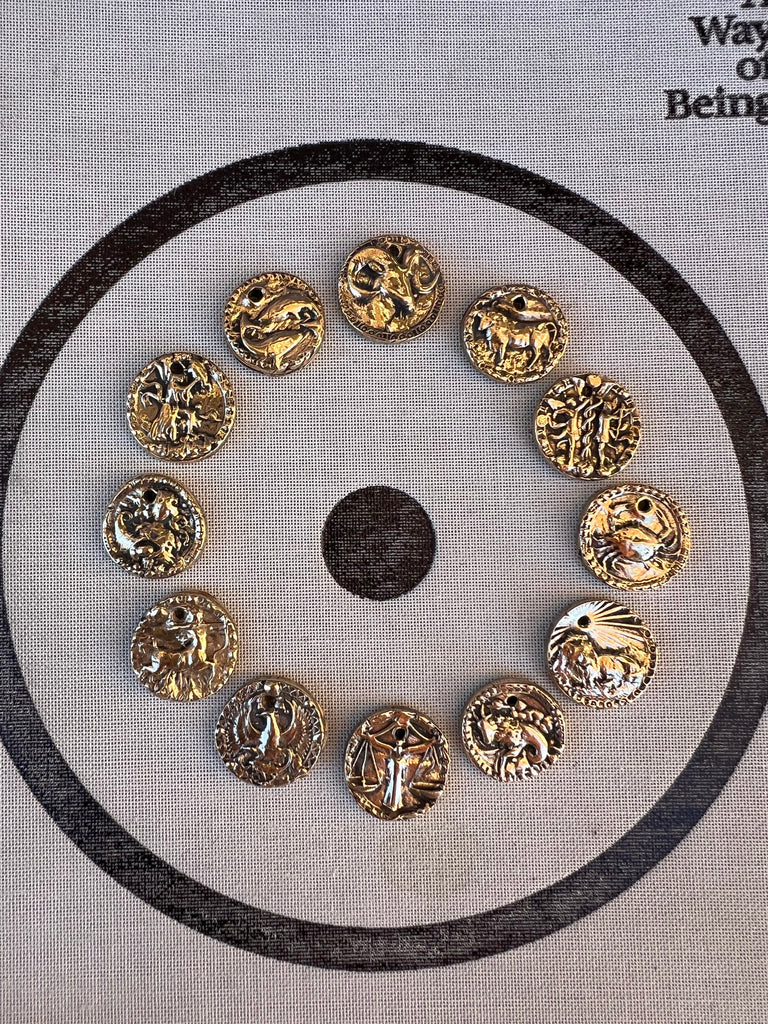 Zodiac charms Sunhawk Studio