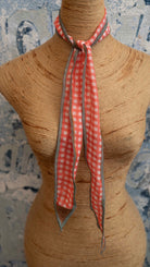 Gingham Summer Neck Scarf Late Sunday Afternoon Magazine & Factory