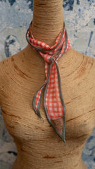 Gingham Summer Neck Scarf Late Sunday Afternoon Magazine & Factory