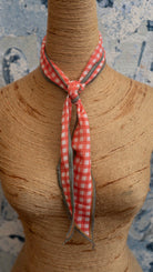 Gingham Summer Neck Scarf Late Sunday Afternoon Magazine & Factory