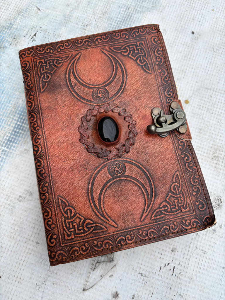 Duo Crest Moons Journal 5x7 fantasy gifts
