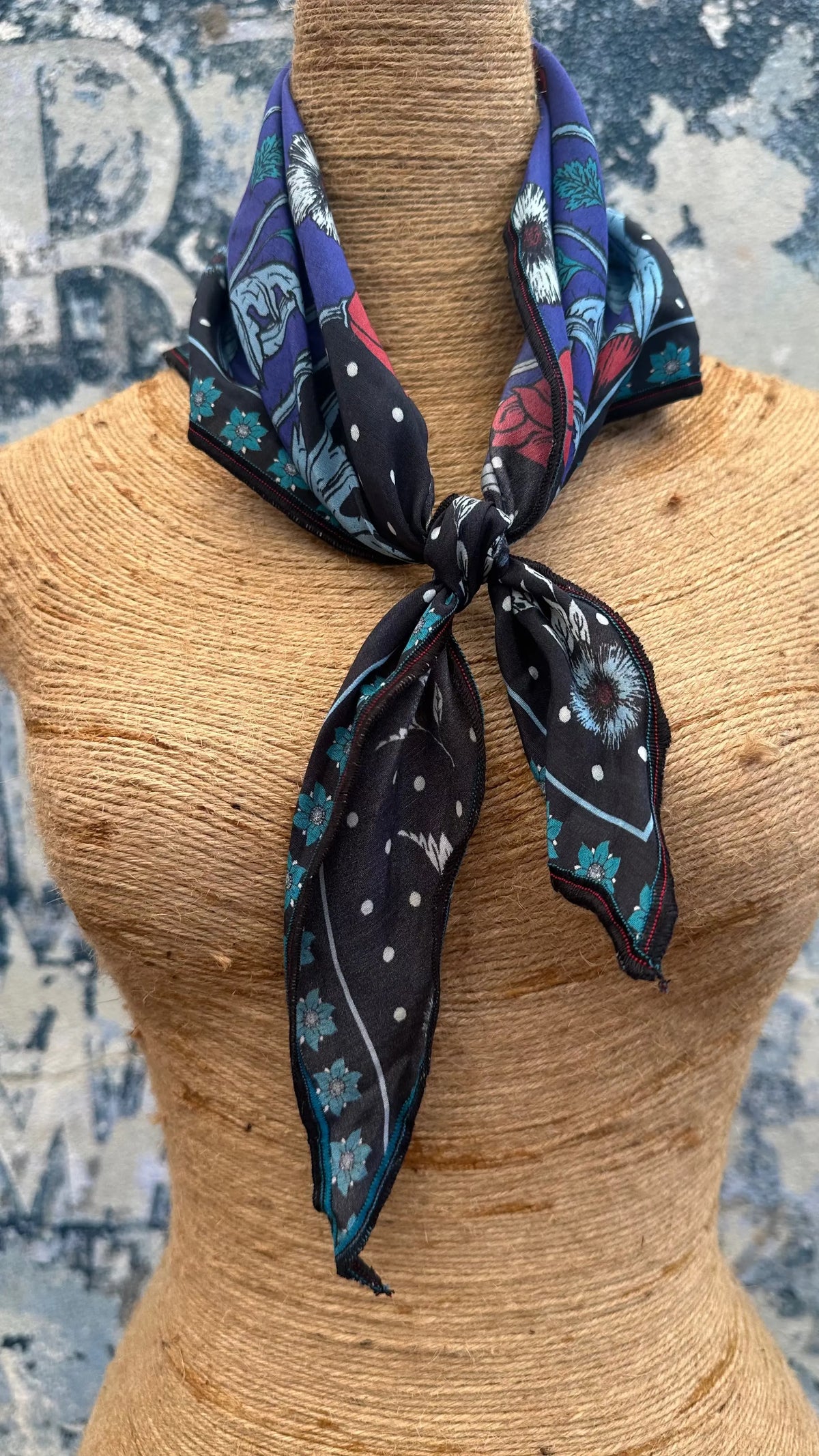 California Poppy Bandana Late Sunday Afternoon