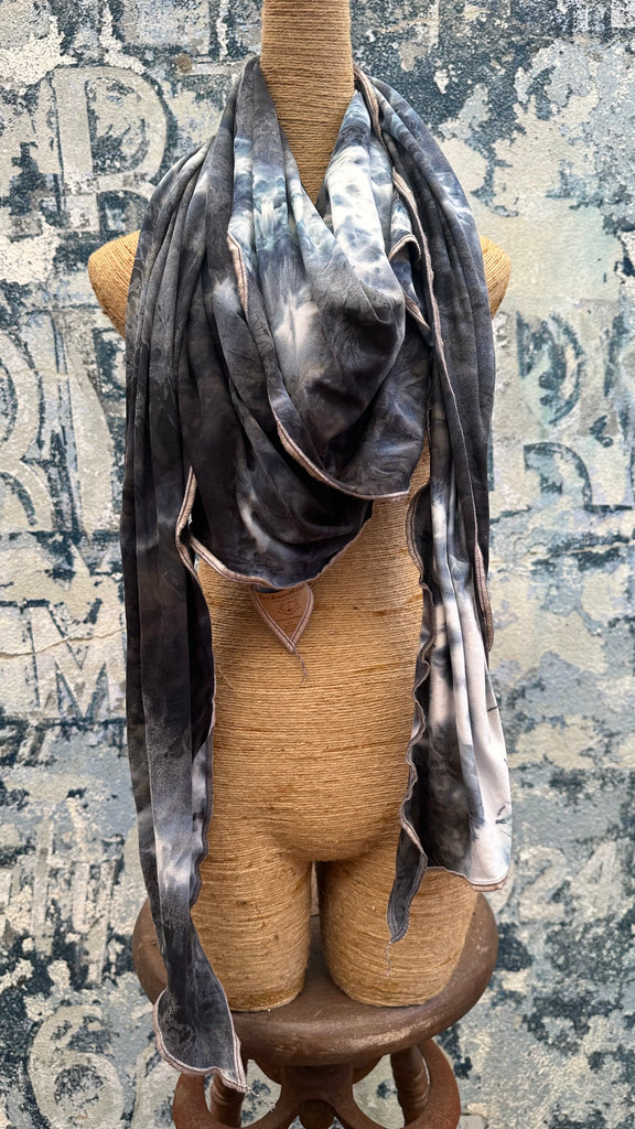 Velvet Sea Scarf Late Sunday Afternoon