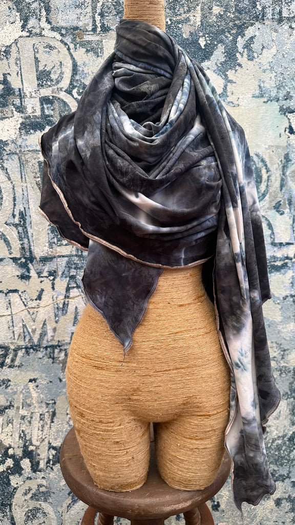 Velvet Sea Scarf Late Sunday Afternoon