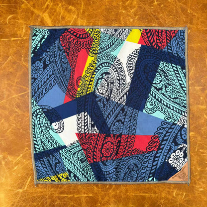 Skyward Jackie O Pocket Square Late Sunday Afternoon Magazine & Factory