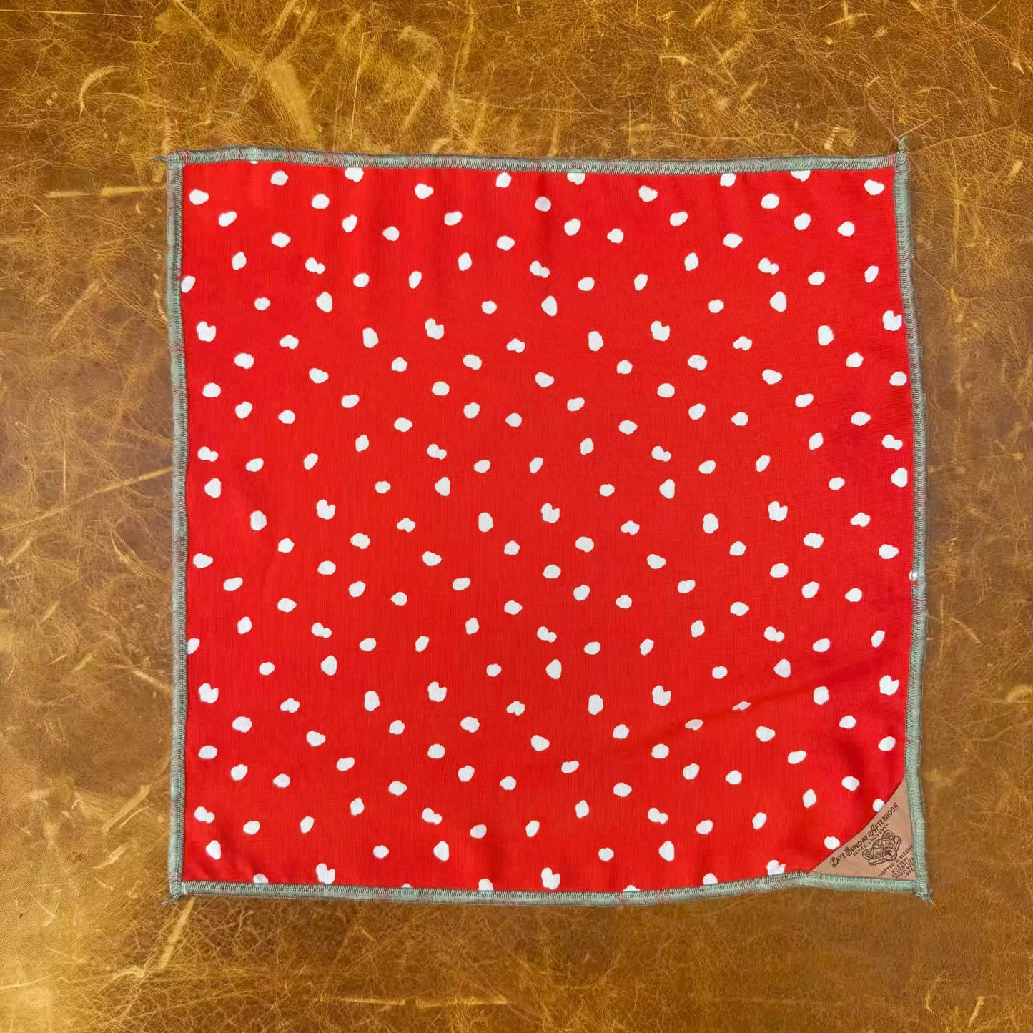 Spots of Summer Pocket Square Late Sunday Afternoon Magazine & Factory