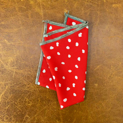 Spots of Summer Pocket Square Late Sunday Afternoon Magazine & Factory