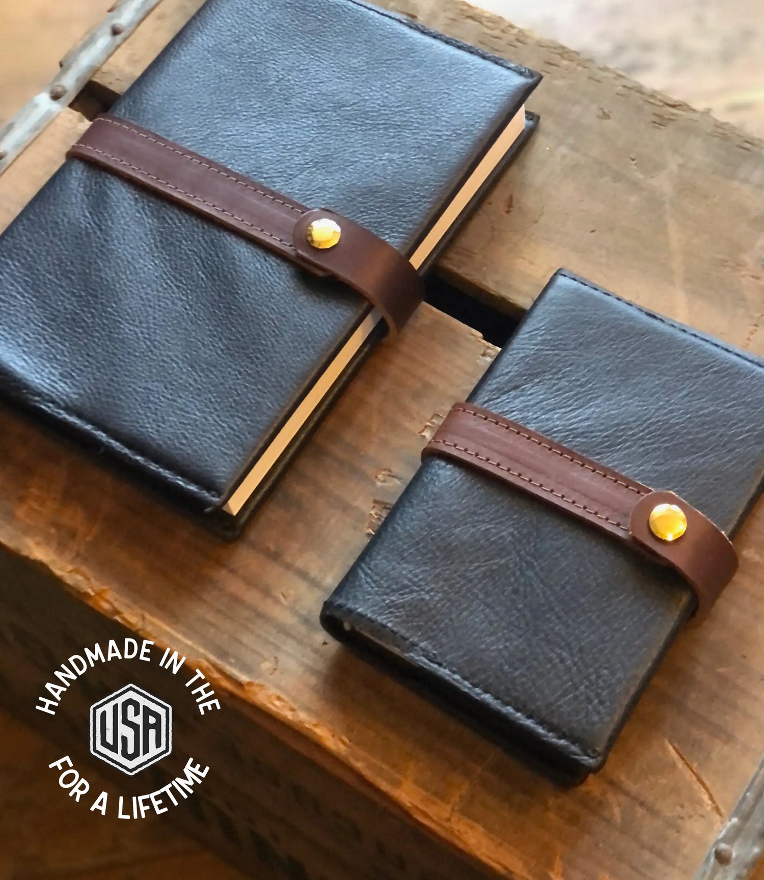 Leather Writer's Journal - USA Made - Late Sunday Afternoon