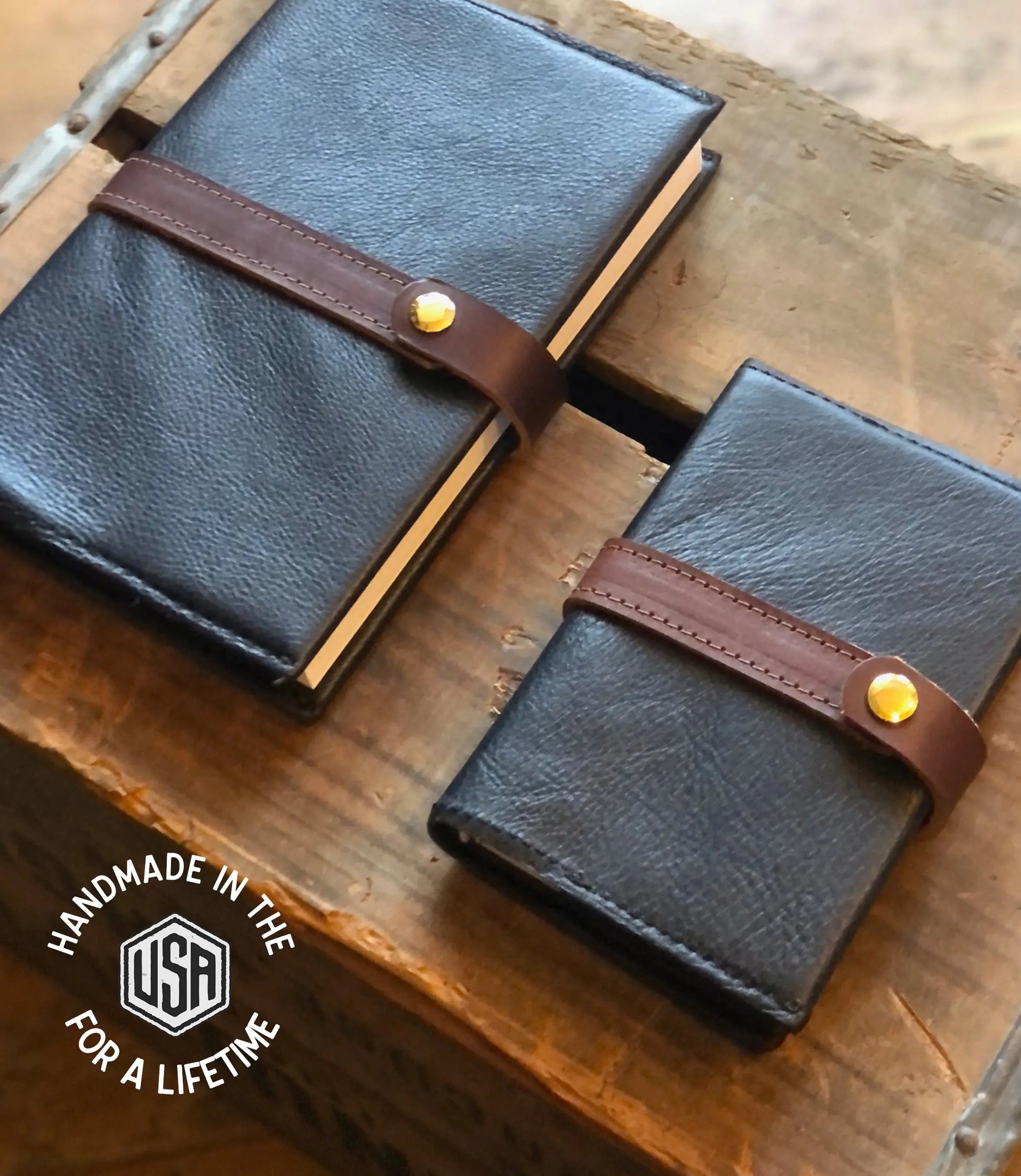 Leather Writer's Journal - USA Made - Late Sunday Afternoon