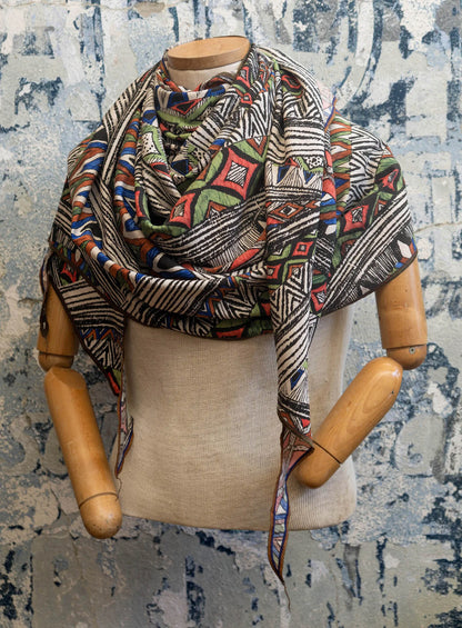 Kora Silk Scarf Late Sunday Afternoon