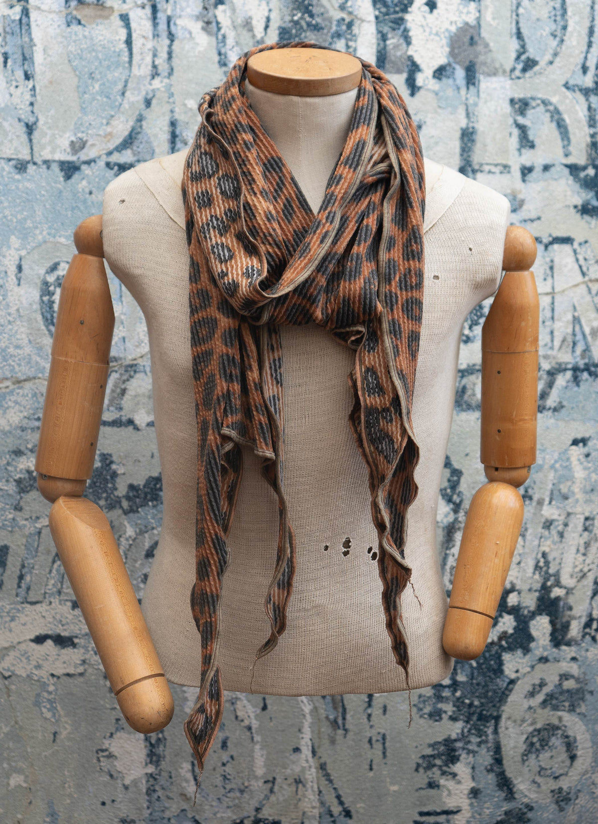 Leopard DNA Scarf, a soft, cozy scarf that drapes for travel and everyday wear