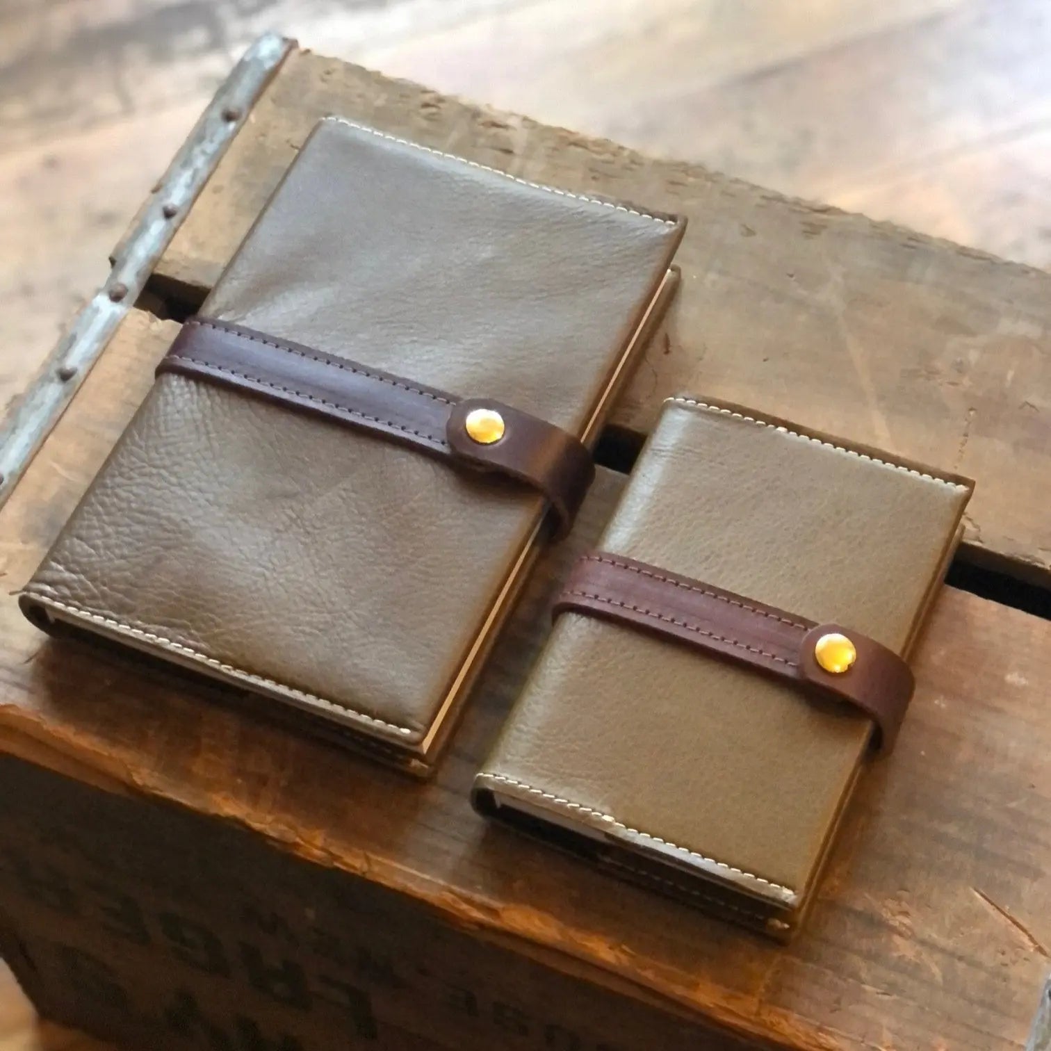 Leather Writer's Journal - USA Made - Late Sunday Afternoon