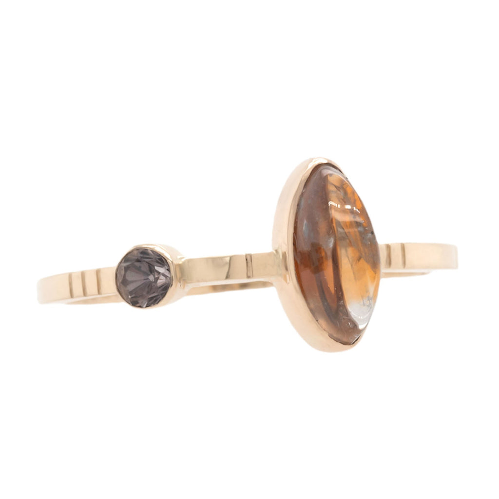 Montana Sapphire Vella Toi Et Moi Ring No. 5 Young in the Mountains