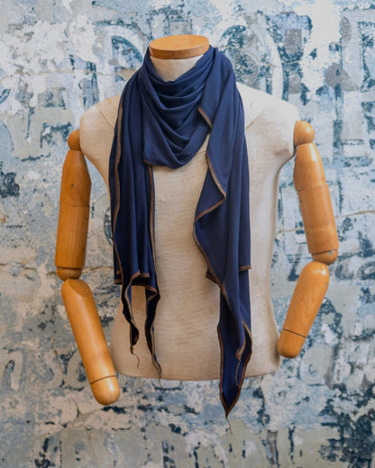 Navy Snuggles Scarf Late Sunday Afternoon Magazine & Factory